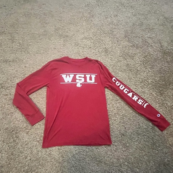 Champion Other - Champion Washington State Cougars Men's Long Sleeve Size Medium